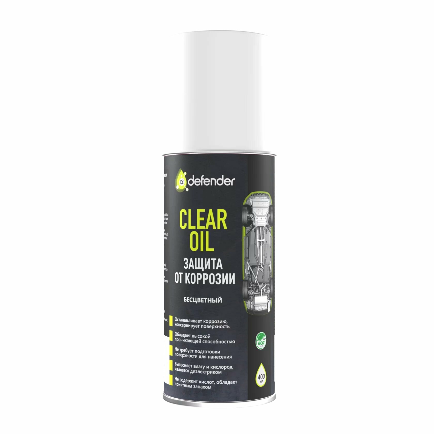 Defender Clear Oil в аэрозольной упаковке 400мл