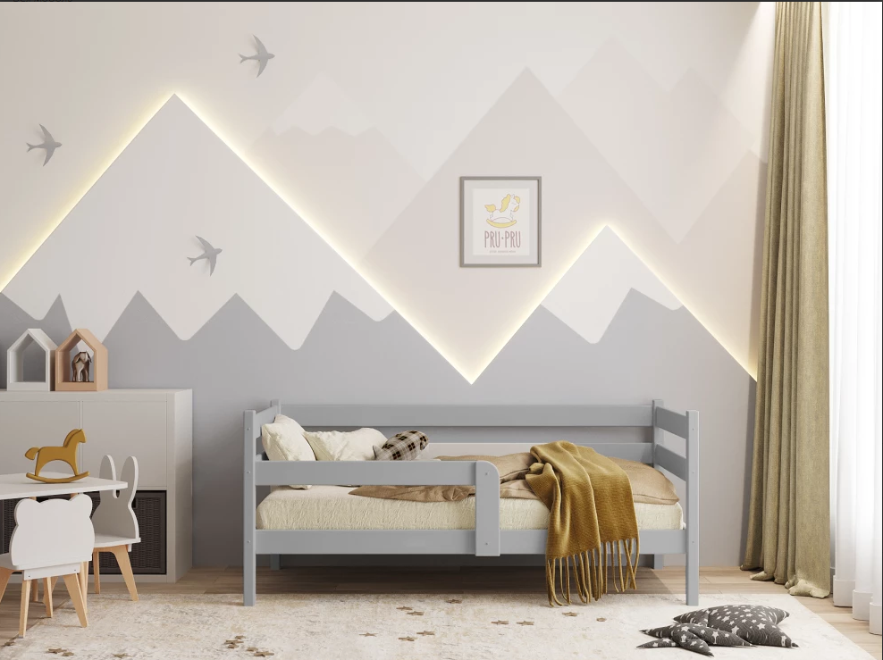 фото Кровать софа 800х1600 белая