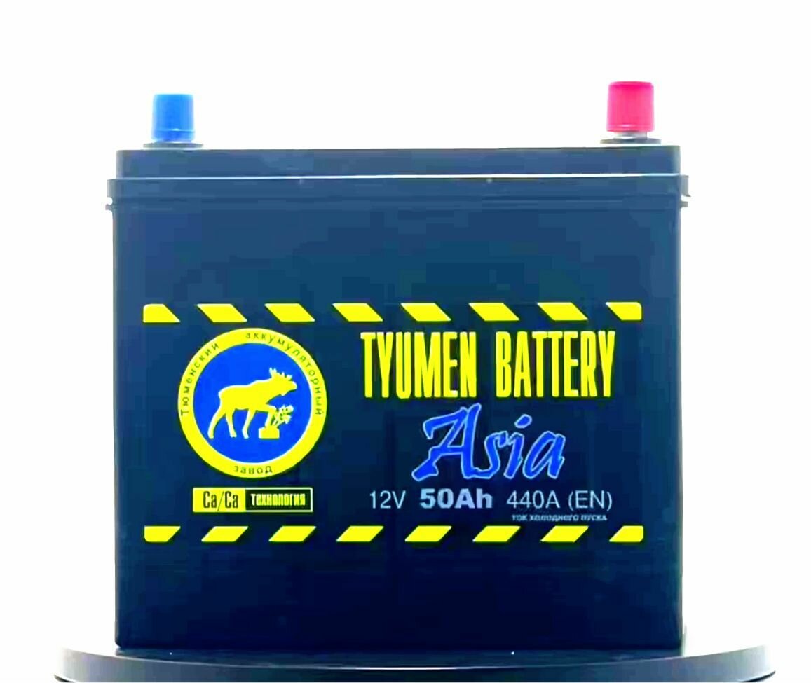 Автомобильный аккумулятор Тюмень Asia 6СТ-50.0 тонк. кл обратная полярность