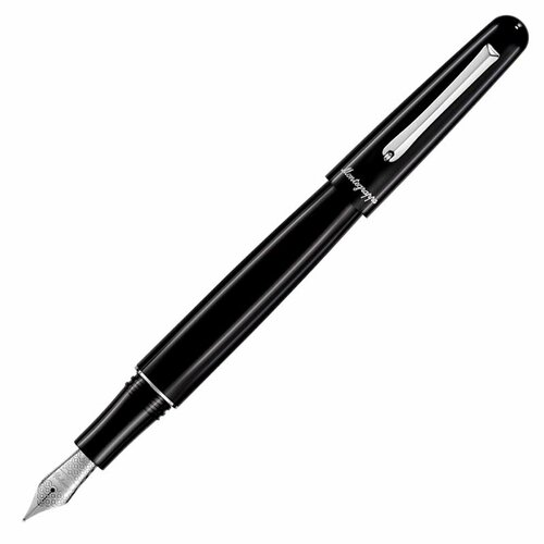 перьевая ручка montegrappa elmo 02 black f артикул elmo02 c fp f Перьевая ручка Montegrappa ELMO 01 Black F ELMO01-C-FP-F