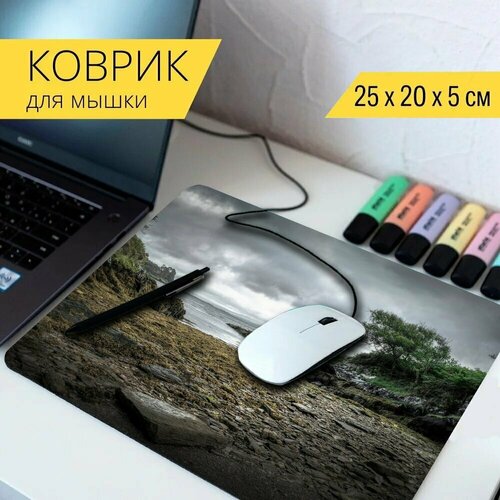 Коврик для мыши с принтом Кольцо керри, ирландия, керри 25x20см.