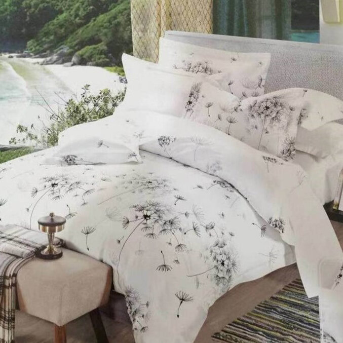 фото KingSilk Постельное белье Taira цвет: белый (евро)