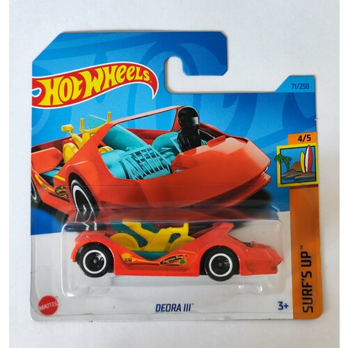 Hot Wheels Машинка базовой коллекции DEDRA III 5785/HKK81 суперраскраска рс 1807 hot wheels