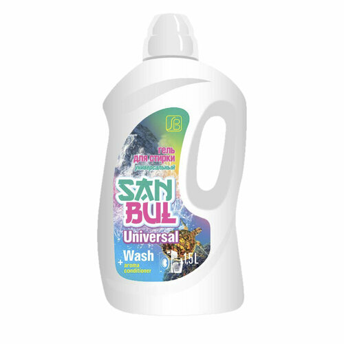 SANBUL Гель для стирки Универсальный 1500 мл