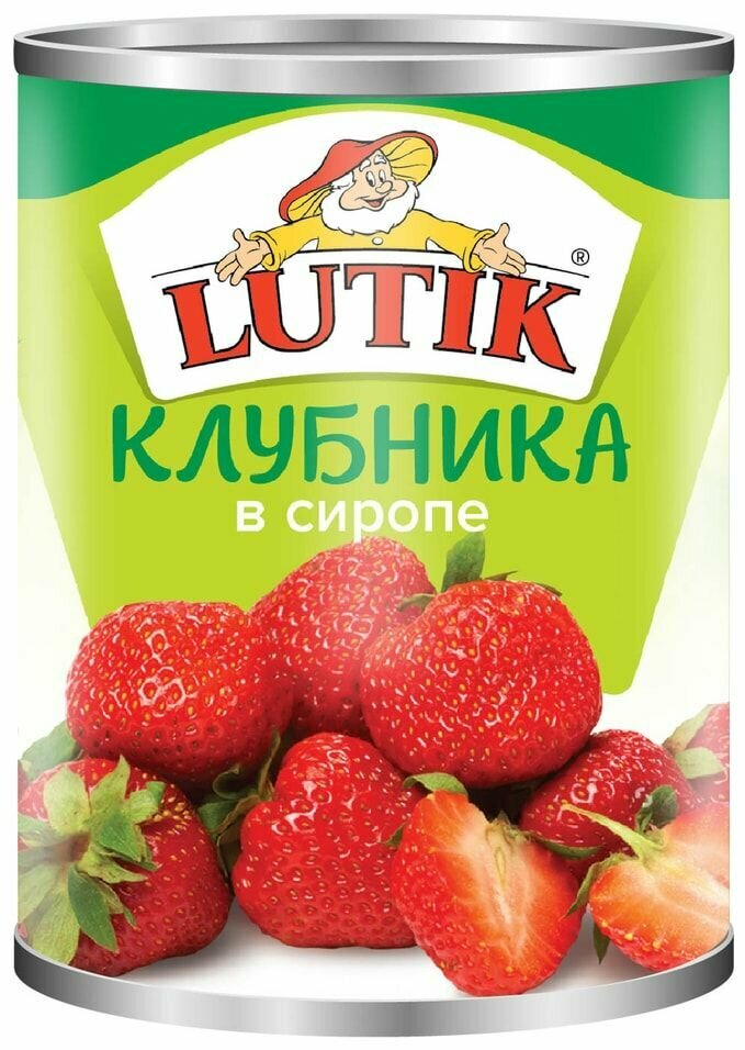 Клубника Lutik в сиропе 410г х3шт