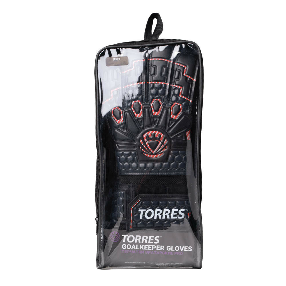 Перчатки вратарские Torres Pro Jr Fg05217-6, размер 6 (6)