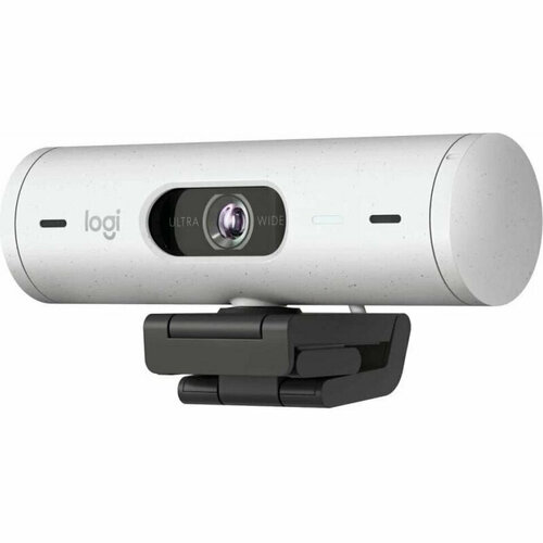 Веб-камера Logitech Webcam BRIO 500 HD, off-white (960-001428) веб камера logitech webcam brio 960 001106