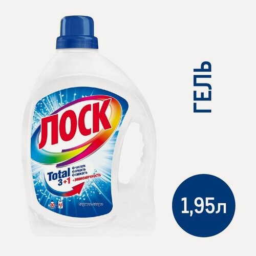 Изображение товара Гель для стирки Лоск Горное озеро 18 стирок, 1.95л, (1 шт)