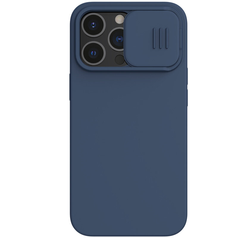 Чехол Nillkin для iPhone 13 Pro CamShield Silky Magnetic Blue