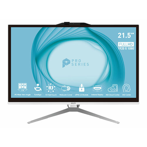 Моноблок AIO MSI PRO AP222T 13M-083XRU 9S6-AC0112-083 215 Core i5 13400 16 ГБ SSD 512 ГБ UHD Graphics 730 Белый 9300000₽