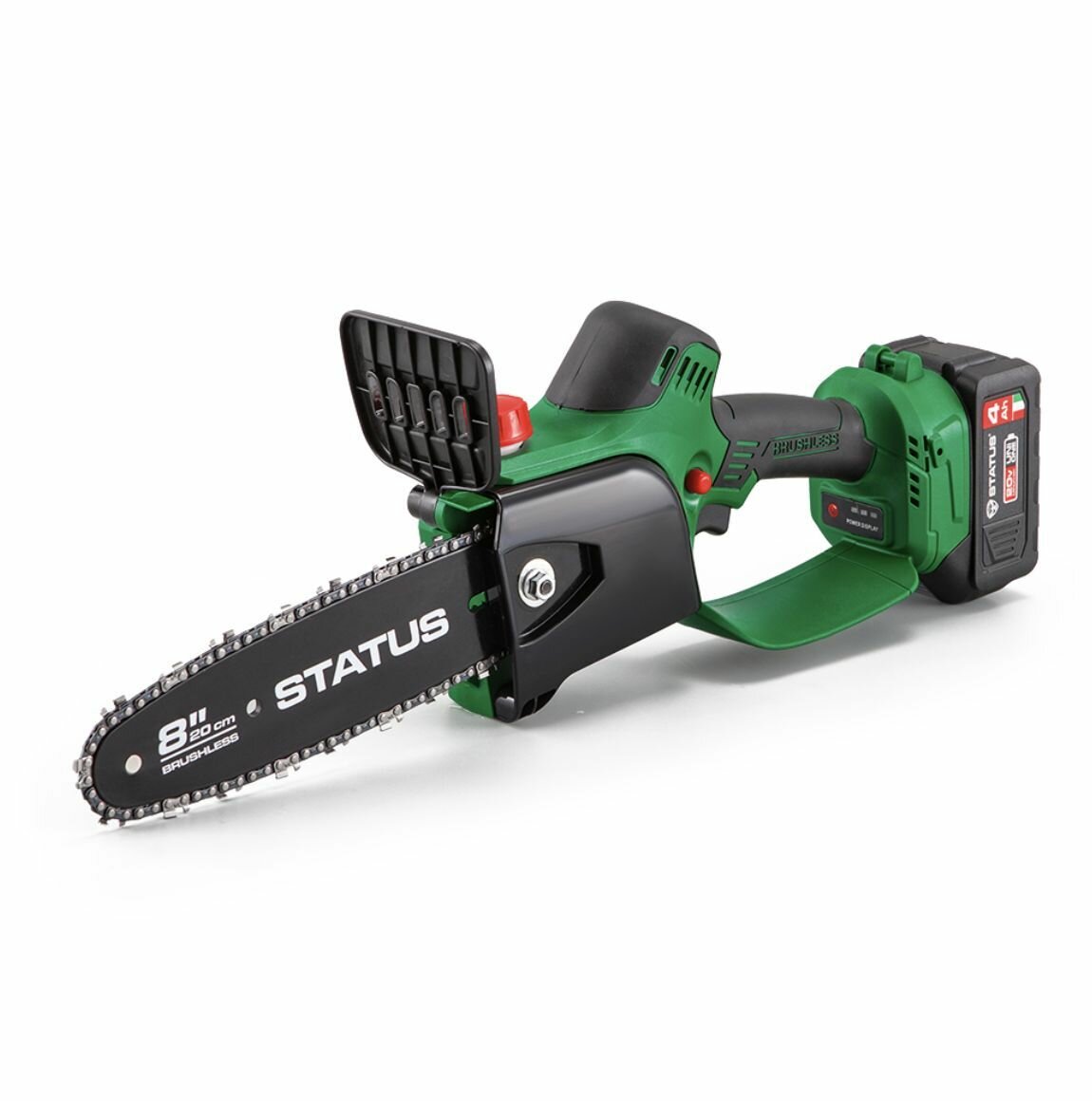 фото Пила аккумуляторная цепная бесщеточная STATUS SCB200-20KIT