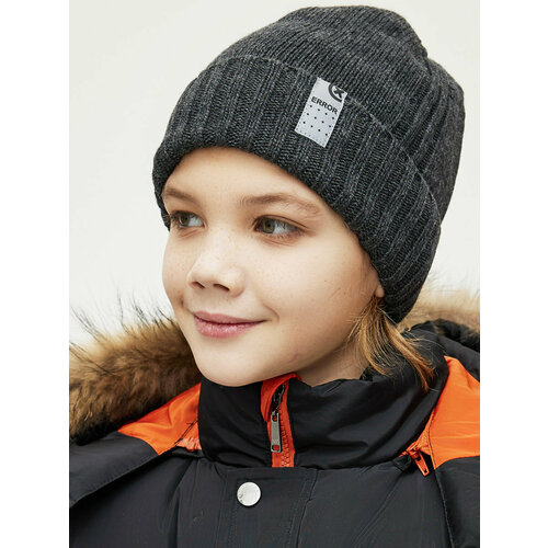 фото Шапка noble people, размер 52-54, серый