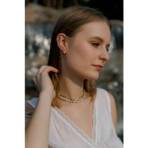 Серьги Natasha Rostova, золотой, серебряный