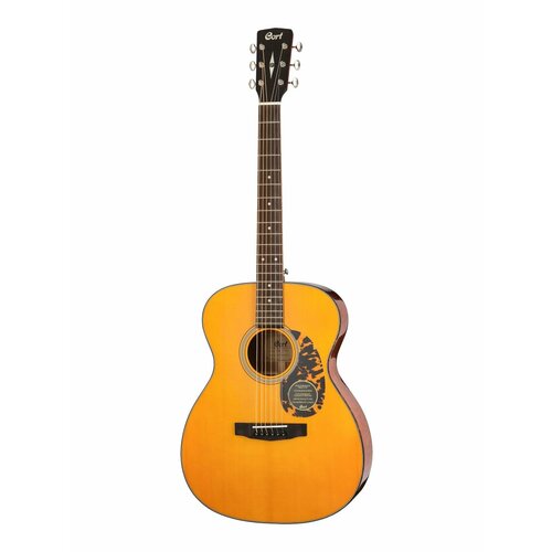 L300VF-NAT-WBAG Luce Series Электро-акустическая гитара, цвет натуральный, чехол, Cort электро акустическая гитара cort ga my bevel nat