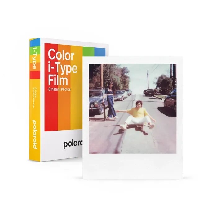 Кассеты (картридж) для Polaroid I-Type (цветные), 8 шт