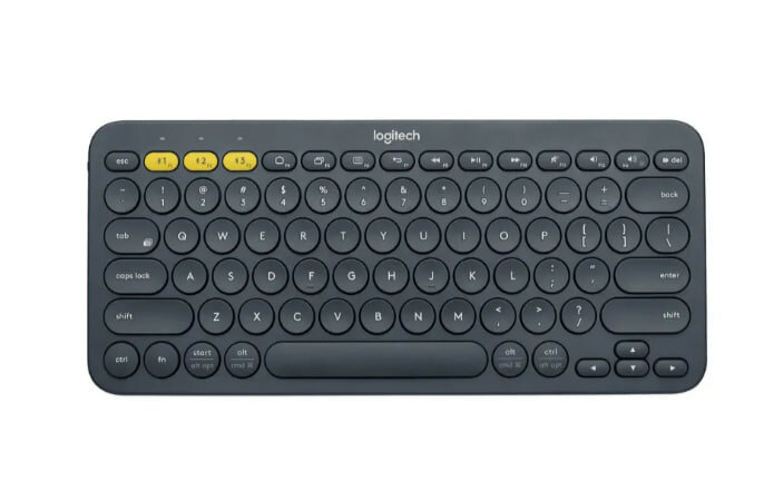 Беспроводная клавиатура Logitech K380 Multi-Device темно-серый, английская