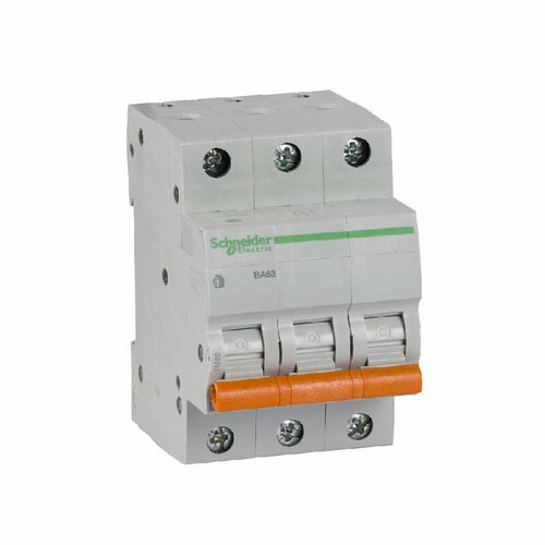 Автомат Schneider Electric 3п C 10А 4.5кА BA63