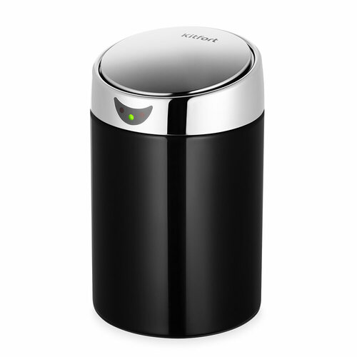 Сенсорное мусорное ведро Kitfort КТ-6018-1 черный 2690₽