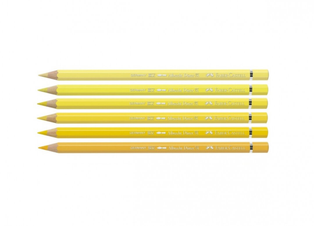 Faber-Castell Набор акварельных карандашей Faber-Castell "Durer" жёлтые оттенки, 6шт