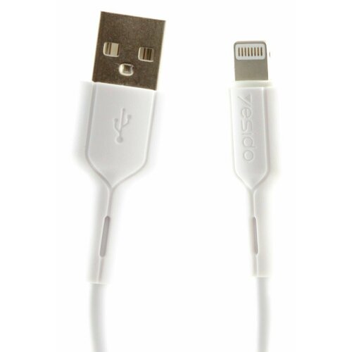 USB Кабель для Apple/iPhone Yesido CA42, 2A, 1м. Белый usb кабель type c yesido ca42 2a черный 1 м