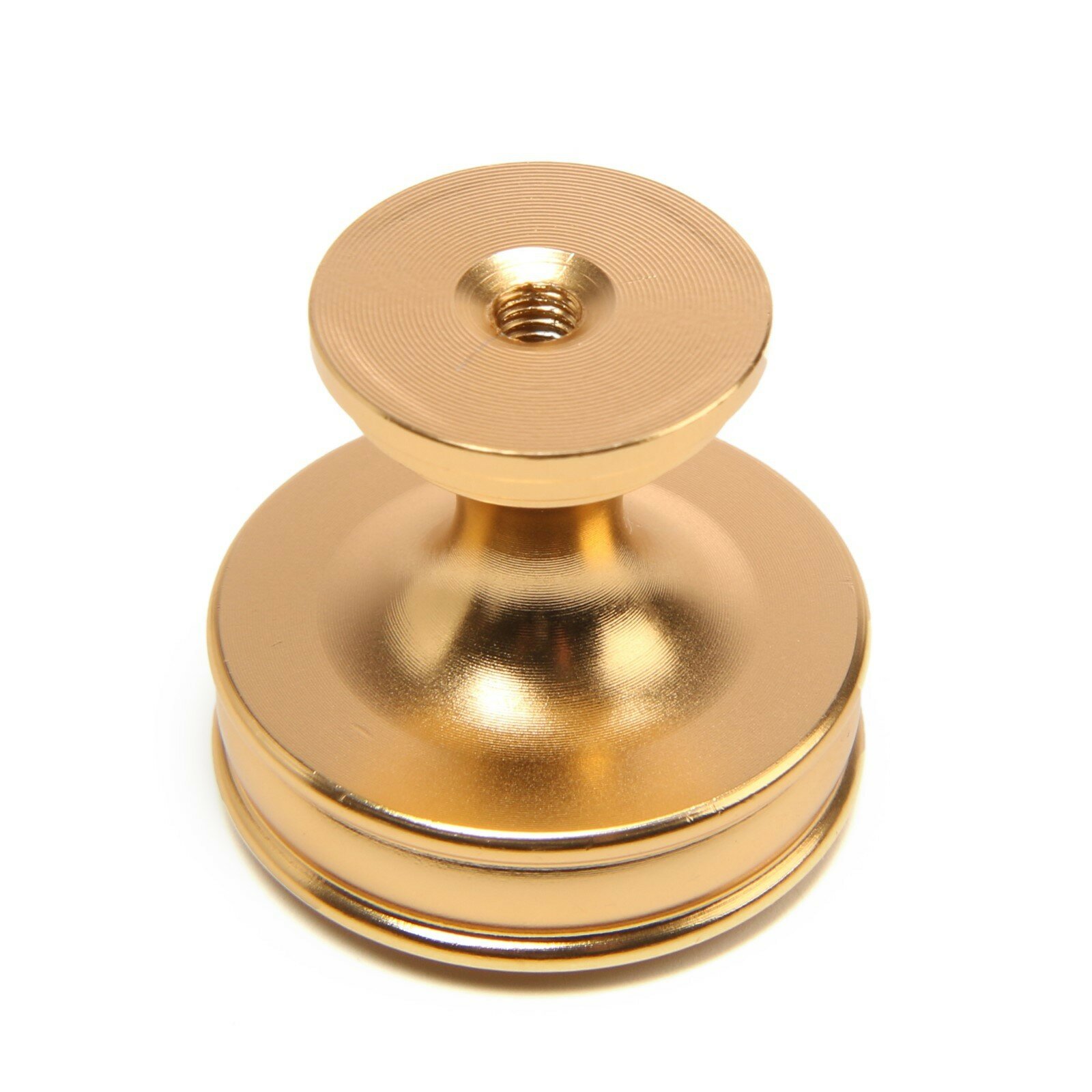 Ручка кнопка CAPPIO PK324, d=30 мм, цвет золото - фотография № 7