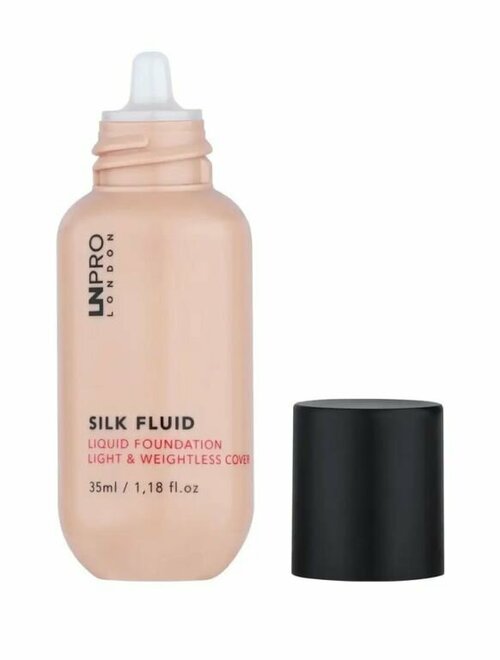 LN PRO Тональная основа для лица SILK FLUID, тон 102 айвори