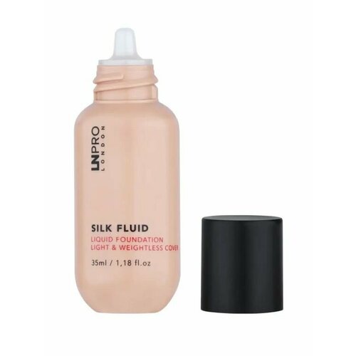 LN PRO Тональная основа для лица SILK FLUID, тон 102 айвори