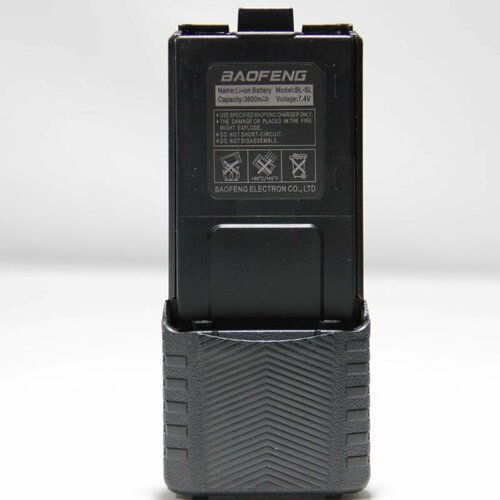 АКБ на Baofeng UV-5r 3800mah c разъемом для зарядки 2pcs baofeng uv 5r walkie talkie 3800mah long range 10km dual band uhf