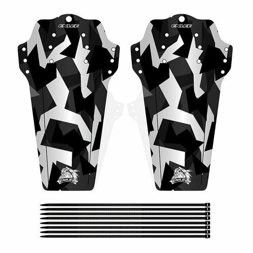 Щиток/Крыло переднее Enlee BF-50 Camo черно-белое