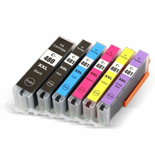 Картридж для Canon PGI-480 / CLI-481 (6шт.) 6 ink pgi 550 bk cli 551 bk c m y gy 6 color compatible ink cartridge for canon pixma mg6350 mg7150 ip8750 printer full ink