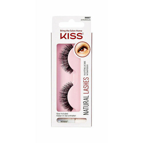 Накладные ресницы Kiss Amorous False Lashes kiss haute couture накладные ресницы single lashes fancy khl07gt