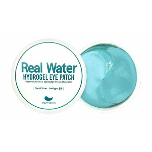 Гидрогелевые увлажняющие патчи для глаз с ледниковой водой Prreti Real Water Hydrogel Eye Patch