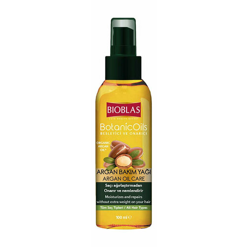 Увлажняющее восстанавливающее аргановое масло для волос Bioblas Botanic Oils Argan Hair Care Oil bioblas botanic oils argan hair care oil