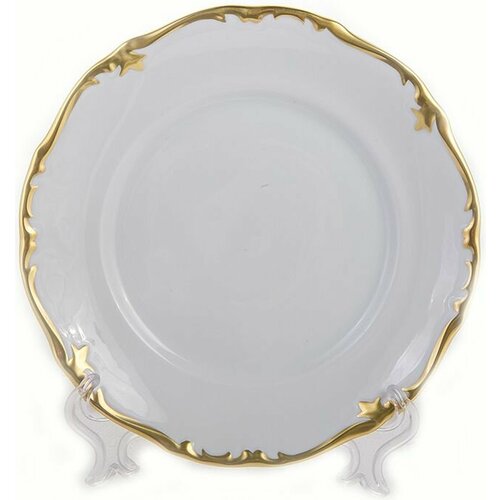 Набор из 6-ти тарелок Барокко белый Размер: 19 см