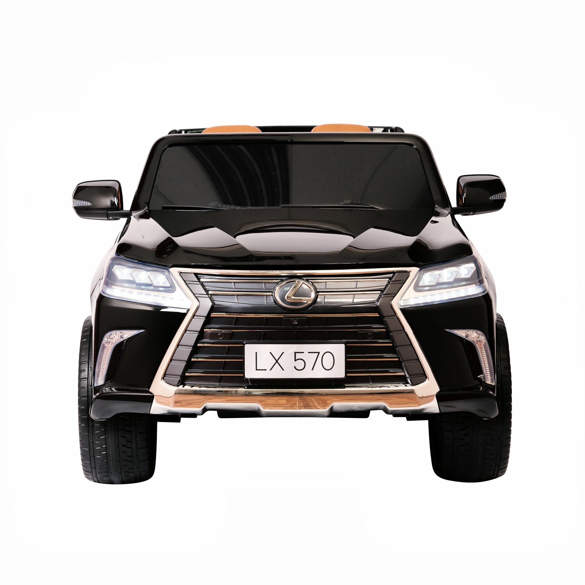 Электромобиль Lexus LX570 4x4 (чёрный краска)