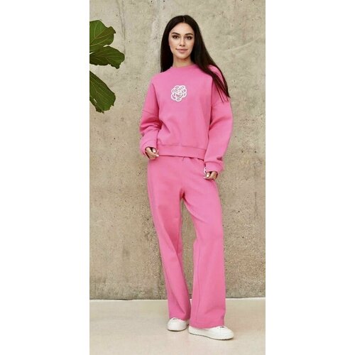 фото Костюм, размер единый, розовый piccante style