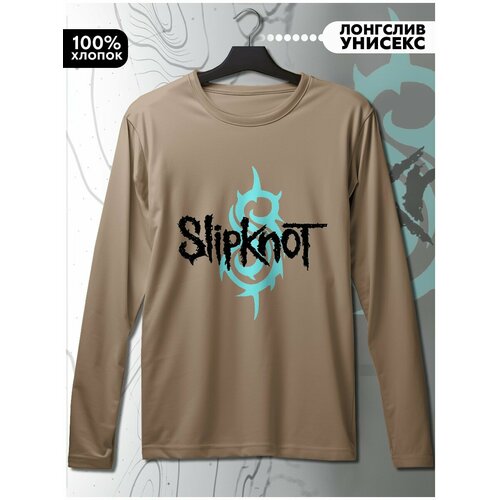 фото Лонгслив hypnotica, размер l, бежевый