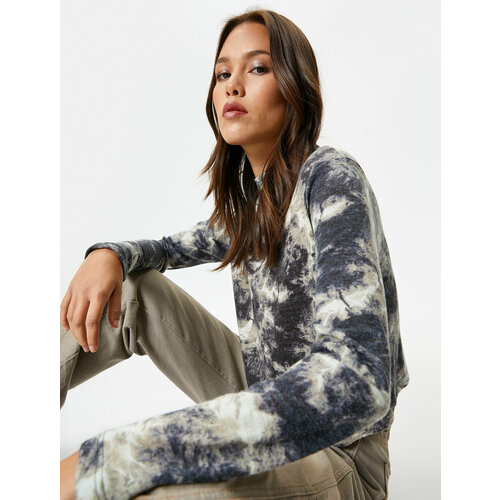 фото Лонгслив koton, размер xl, синий