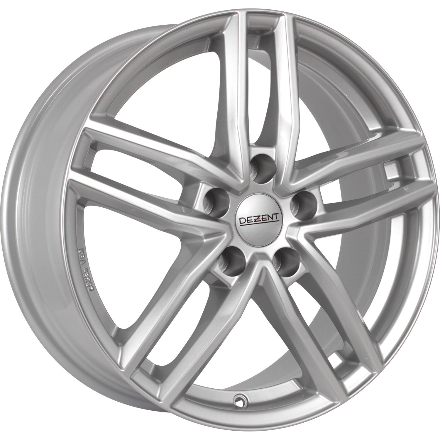 Колесный диск Dezent TR 7,0x17/5x114,3 ET45 D60,1 Silver