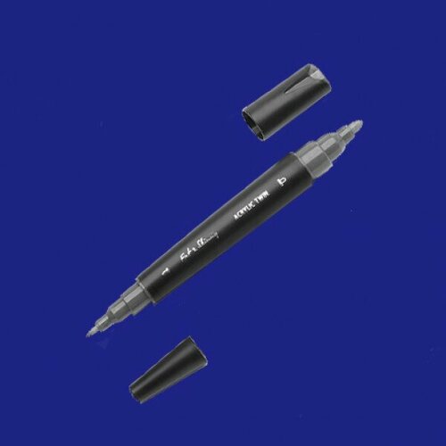 Fat&Skinny FSTA-09 PRUSSIAN BLUE маркер акриловый двусторонний