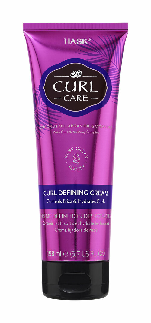 Крем для придания формы вьющимся волосам Hask Curl Care Curl Defining Cream