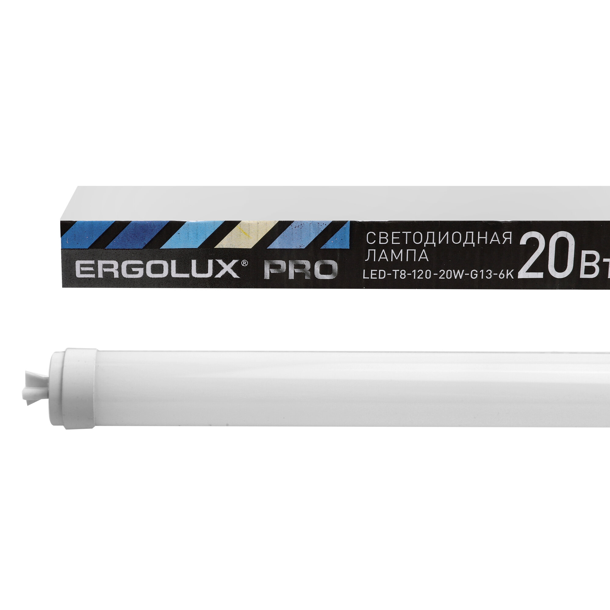 Светодиодная лампа Ergolux LED T8 PRO 120Вт G13, 6500К