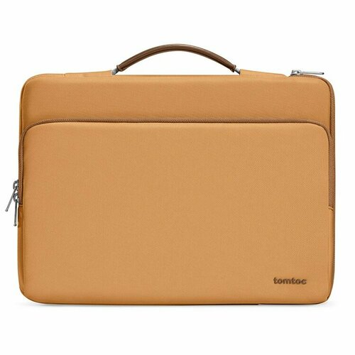 чехол сумка tomtoc defender laptop handbag a14 для macbook pro air 14 13 синий Сумка Tomtoc Defender Laptop Handbag A14 для ноутбуков 16 оранжевая (Bronze)