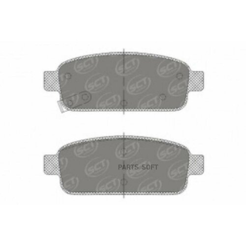 SCT GERMANY SP675 колод. торм. перед. CHEVROLET CRUZE 09-/ORLANDO/OPEL ASTRA J 09-/MOKKA 12-/ ZAFIRA C 11-