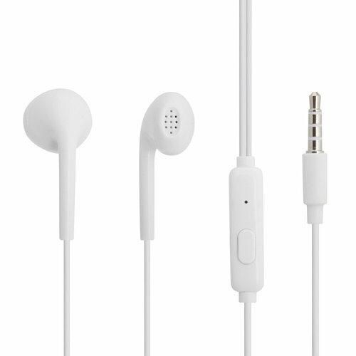 Наушники проводные с микрофоном WK Y12 MiniJack 35мм 12 метра белые 24400₽