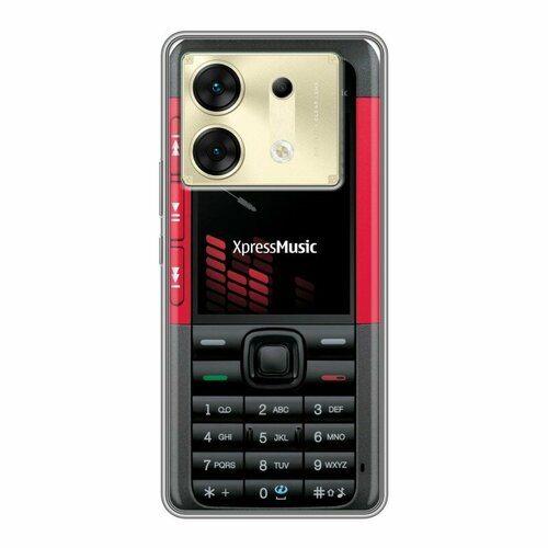 Дизайнерский силиконовый чехол для Инфиникс Зеро 30 5Ж / Infinix Zero 30 5G Нокия Телефон