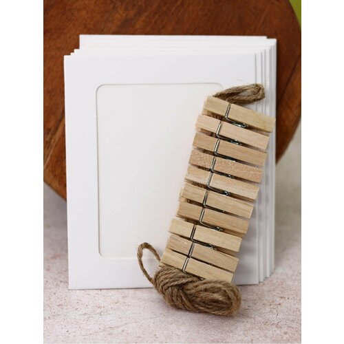 Фоторамки гирлянда 9.4х11.4 см, набор 10 штук