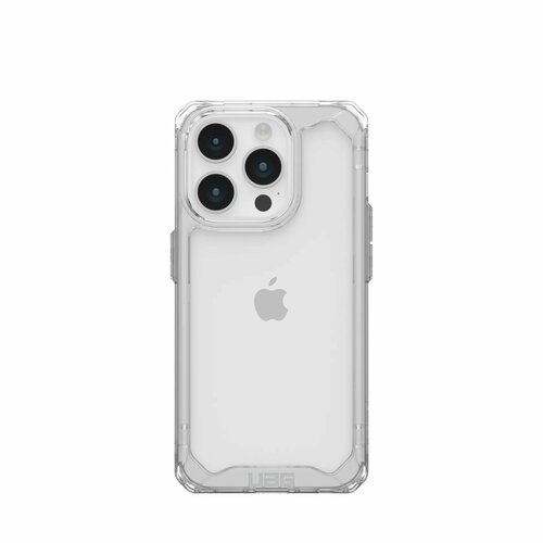 Защитный чехол UAG Plyo Case для iPhone 15 Pro (Прозрачный лёд | Ice)