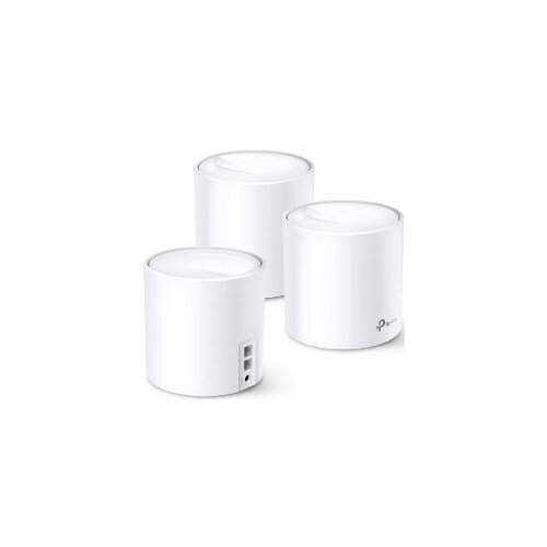 DECO X20(3-pack)   TP-Link AX1800 Whole Home Mesh Wi-Fi System, 2 Giga RJ-45 ports each unit