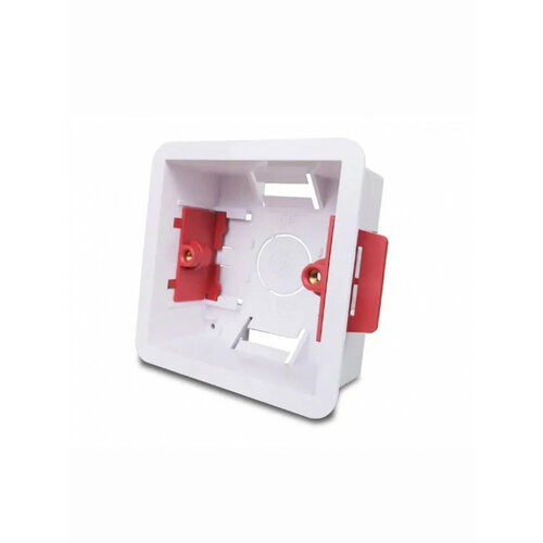 Монтажная коробка подрозетник для гипсокартона YouSmart Wall Switch Box PVC 69х69х34mm 300₽